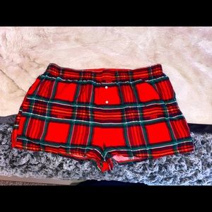 victoria’s secret pink pj shorts